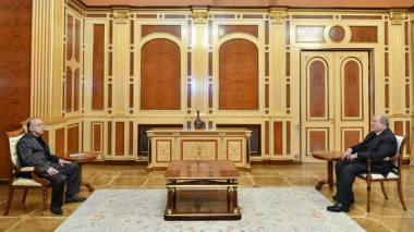 Արմեն Սարգսյանն ընդունել է «Արկադի Տեր-Թադևոսյանի անվան Քաղաքացիական խորհուրդ» ՀԿ-ի նախագահին