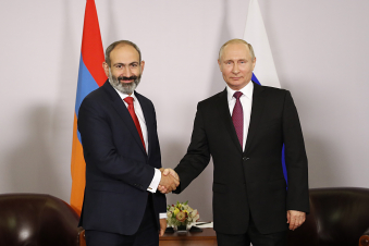 Փաշինյանը հեռախոսազրույց է ունեցել Պուտինի հետ 