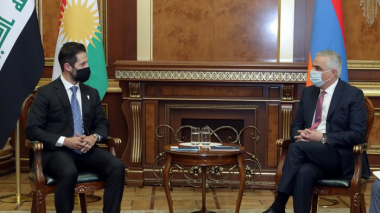 Փոխվարչապետի պաշտոնակատար Մհեր Գրիգորյանը հանդիպում է ունեցել Իրաքյան Քուրդիստանի փոխվարչապետի հետ