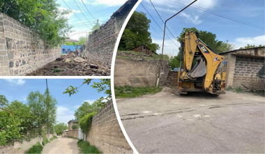 Կամարիսում հիմնանորոգվում են ներհամայնքային ճանապարհներ