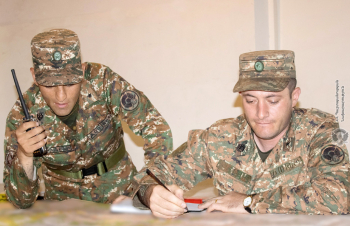 4-րդ զորամիավորումում անցկացվում են հրամանատարական վարժանքներ