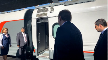 Հայաստան է ներմուծվել 27 նոր ուղևորատար վագոն. Սուրեն Պապիկյան (տեսանյութ)