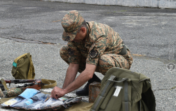 Մարտական հերթապահության հերթափոխ. ՊՆ