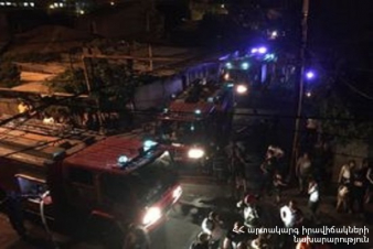 Մուրացան փողոցում բռնկված հրդեհը մարվել է