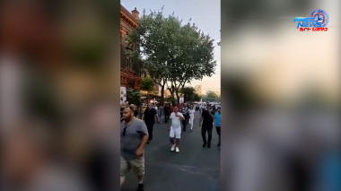 Ստիպողաբար հրապարակ բերված քաղաքացիները «ներկա» ստանալուց հետո մասսայաբար լքում են հրապարակը (տեսանյութ)