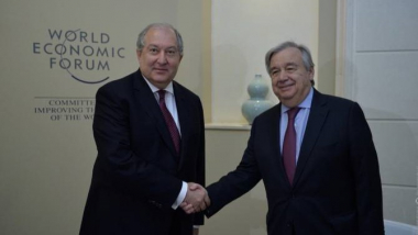 ՀՀ նախագահը շնորհավորել է Անտոնիո Գուտերեշին՝ կազմակերպության գլխավոր քարտուղարի պաշտոնում վերընտրվելու առթիվ