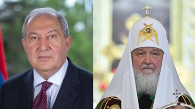 Ծննդյան օրվա առթիվ Արմեն Սարգսյանին շնորհավորել է Մոսկվայի և Համայն Ռուսիո Պատրիարքը