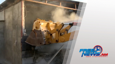Երևանում ապօրինի կառույցներն ապամոնտաժվում են