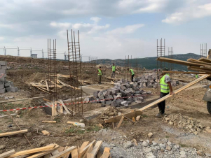 Շուռնուխում ընթանում են բնակելի տների շինարարական աշխատանքներ