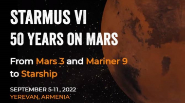 Հայաստանում կանցկացվի «STARMUS FESTIVAL VI. 50 տարի Մարսի վրա» փառատոն