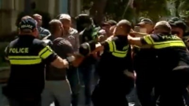 Վրաստանի ՆԳՆ. Թբիլիսիում ակցիայի ժամանակ 100 մարդ է ձերբակալվել