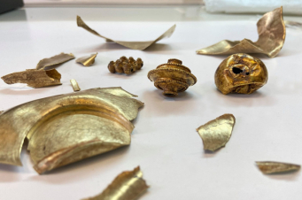 Արևելյան Վրաստանում բրոնզե դարի ոսկով դամբարաններ են գտել