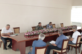 Անցկացվել է հրամանատարաշտաբային ուսումնական վարժանք