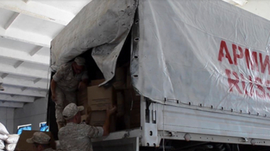 Ռուս խաղաղապահները 18 տոննա մարդասիրական օգնություն են հասցրել Արցախ