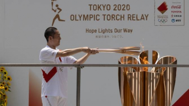 Տոկիոյում ավարտվեց օլիմպիական կրակի փոխանցավազքը