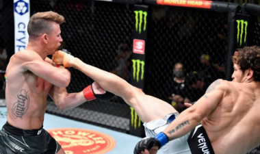 UFC. Մելսիկ Բաղդասարյանը նոկաուտով հաղթել է Քոլին Էնգլինին