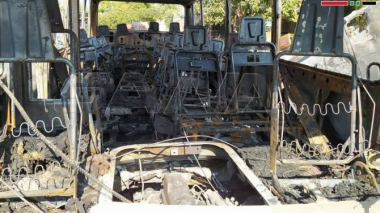 Դամասկոսում պայթեցրել են զինծառայողներ տեղափոխող ավտոբուսը