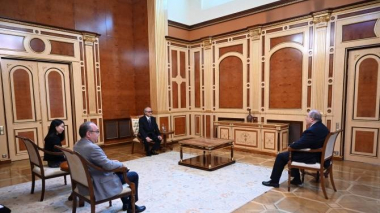 Էներգետիկայի և բարձր տեխնոլոգիաների ոլորտներում համագործակցության մեծ ներուժ կա. ՀՀ նախագահն ընդունել է Հայաստանում Ճապոնիայի դեսպանին