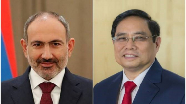 ՀՀ վարչապետի պաշտոնում նշանակվելու կապակցությամբ Նիկոլ Փաշինյանին շնորհավորական ուղերձ է հղել Վիետնամի վարչապետը