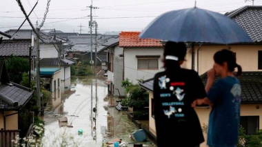 Ճապոնիայում անձրևների պատճառով շուրջ 1.2 մլն մարդ տարհանման վտանգի առաջ է