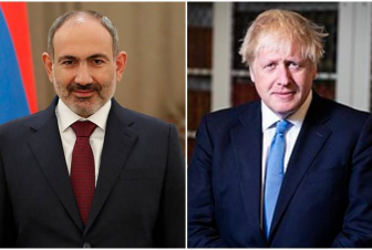 Վերահաստատում եմ իմ լիակատար աջակցությունը Լեռնային Ղարաբաղի հակամարտության խաղաղ կարգավորման օգտին. Բորիս Ջոնսոնը շնորհավորել է ՀՀ վարչապետին