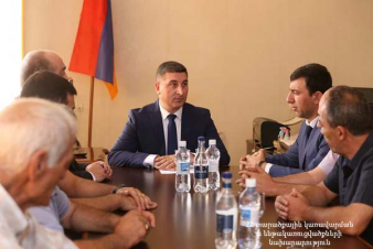 ՏԿԵ նախարարը ներկայացրել է Թալին համայնքի ղեկավարի պաշտոնակատարին