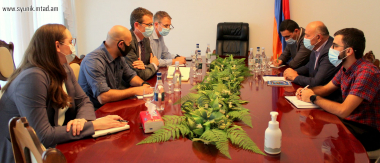 Սյունիքի մարզպետը հանդիպել է Հայաստանում ԱՄՆ նորանշանակ փոխդեսպանի հետ