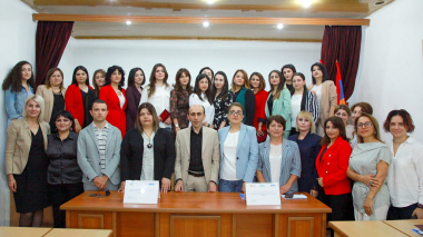 ԱՀ պետնախարարը մասնակցել է Արցախում սոցիալական աշխատանքի մասնագիտությամբ մագիստրոսական նորաբաց ծրագրի մեկնարկն ազդարարող միջոցառմանը