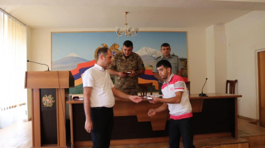 ՀՀ Անկախության 30-ամյակի առթիվ մի շարք զինծառայողներ պարգևատրվել են