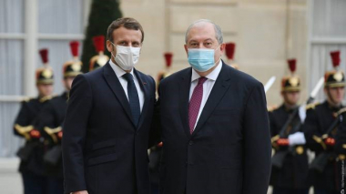 Ֆրանսիան ՀՀ-ի կողքին է՝ օգնելու հաղթահարել ԼՂ պատերազմից հետո ծառացած մարտահրավերները. Մակրոն