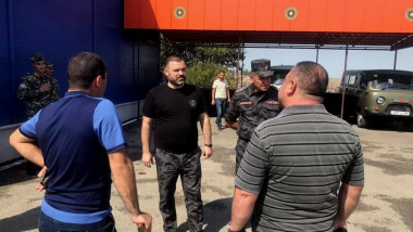 Արցախի ՆԳ նախարարը աշխատանքային այց է կատարել ոստիկանության և ԱԻՊԾ Մարտակերտի շրջանային բաժիններ