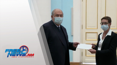 Նախագահ Արմեն Սարգսյանին հավատարմագրերն է հանձնել Ֆրանսիայի Հանրապետության նորանշանակ դեսպանը (տեսանյութ)