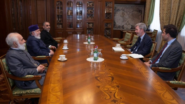 Ամենայն Հայոց Կաթողիկոսն ընդունել է ՀՀ-ում Շվեդիայի թագավորության նորանշանակ դեսպանին