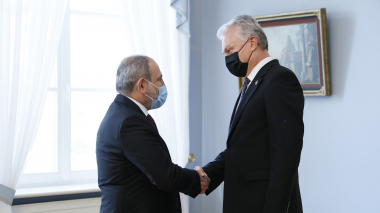 Վարչապետը հանդիպում է ունեցել Լիտվայի նախագահ Գիտանաս Նաուսեդայի հետ