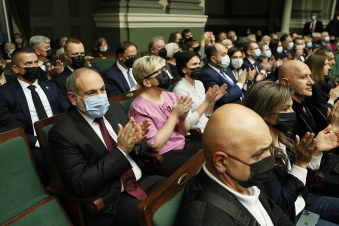 Նիկոլ Փաշինյանը և Ինգրիդա Շիմոնիտեն ներկա են գտնվել ՀՀ անկախությանը և հայ-լիտվական հարաբերություններին նվիրված համերգին