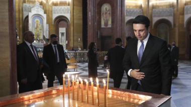 Ալեն Սիմոնյանն այցելել է Հայ Առաքելական եկեղեցու Ռուսաստանի և Նոր Նախիջևանի թեմի Առաջնորդանիստ եկեղեցի