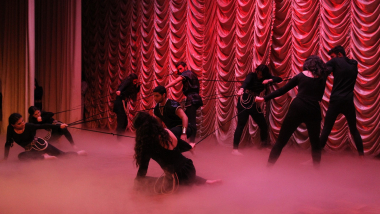 ԼԽՈՒԵ դպրոցի սաները բեմադրել են «Սասնա ծռեր» մնջախաղային ներկայացումը