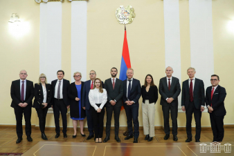 ԱԺ փոխնախագահ Ռուբեն Ռուբինյանը հանդիպել է ԵԽ նախարարների կոմիտեի ժողովրդավարության հարցերով զեկուցողների հետ