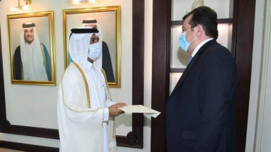 Կատարի Պետությունում ՀՀ նորանշանակ դեսպան Արմեն Սարգսյանը հանձնել է հավատարմագրերը