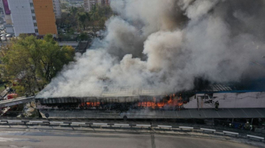 Վլադիվոստոկի շուկայում խոշոր հրդեհ է բռնկվել