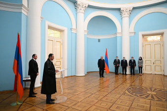 Նախագահական նստավայրում տեղի է ունեցել դատավորների երդման արարողություն (տեսանյութ)