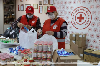 Բելառուսը փախստականներին ապահովում է ամենաանհրաժեշտ պարագաներով․ լուսանկարներ