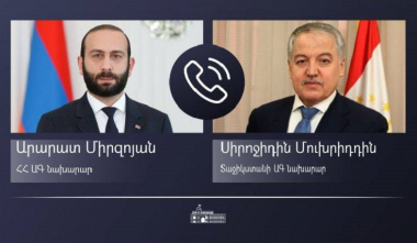 Հայաստանի և Տաջիկստանի ԱԳ նախարարները մտքեր են փոխանակել ՀԱՊԿ շրջանակում համագործակցության վերաբերյալ