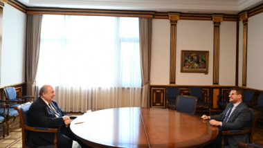 Արմեն Սարգսյանն ընդունել է «Հանուն Հանրապետության» կուսակցության նախագահ Արման Բաբաջանյանին