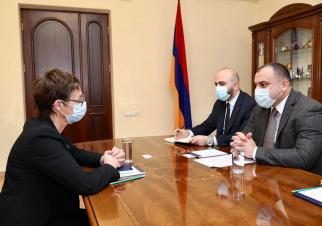 Սահմանադրական դատարանի նախագահն ընդունել է Ֆրանսիայի դեսպանին