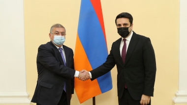Ալեն Սիմոնյանը հանդիպել է ԲԴԽ նախագահի պաշտոնակատարի եւ խորհրդի անդամների հետ