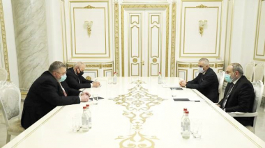 Նիկոլ Փաշինյանն ընդունել է Ռուսաստանի փոխվարչապետին