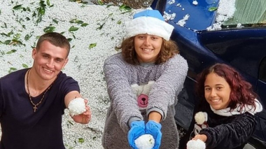 Հուրգադայում կարկուտ և ձյուն է տեղացել. տեսանյութ