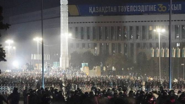  Իրադրությունն Ալամաթիի կենտրոնի Հանրապետության հրապարակում հանգիստ Է