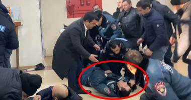 Փարաքարում քաշքշուկի հետեւանքով ոստիկան է ուշաթափվել